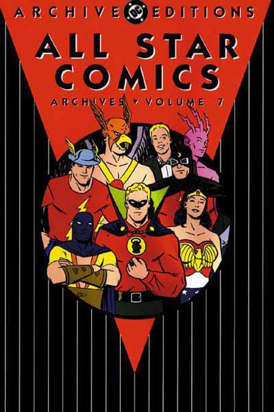 Cover for All Star Comics Archives (DC, 1991 series) #7