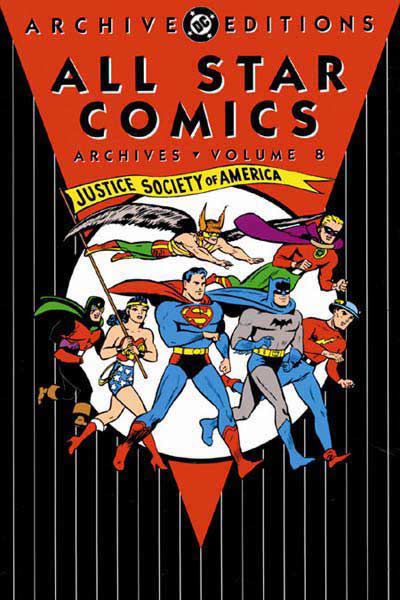 Cover for All Star Comics Archives (DC, 1991 series) #8