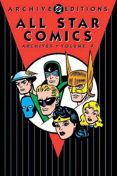 Cover for All Star Comics Archives (DC, 1991 series) #9
