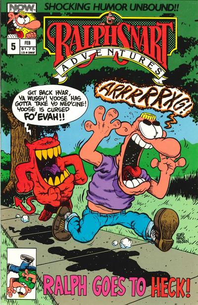 Cover for Ralph Snart Adventures (Now, 1988 series) #5 [Direct]