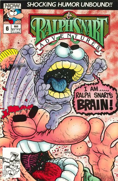 Cover for Ralph Snart Adventures (Now, 1988 series) #6 [Direct]