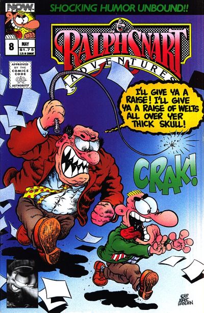 Cover for Ralph Snart Adventures (Now, 1988 series) #8 [Direct]