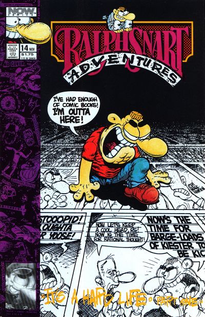 Cover for Ralph Snart Adventures (Now, 1988 series) #14 [Direct]