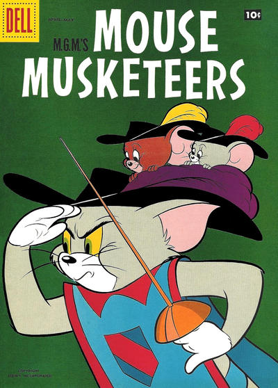 Cover for M.G.M.'s Mouse Musketeers (Dell, 1957 series) #12