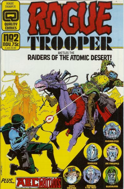 Cover for Rogue Trooper (Quality Periodicals, 1986 series) #2