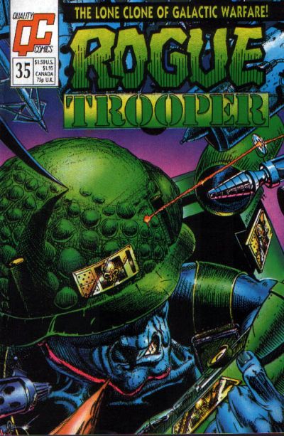Cover for Rogue Trooper (Fleetway/Quality, 1987 series) #35
