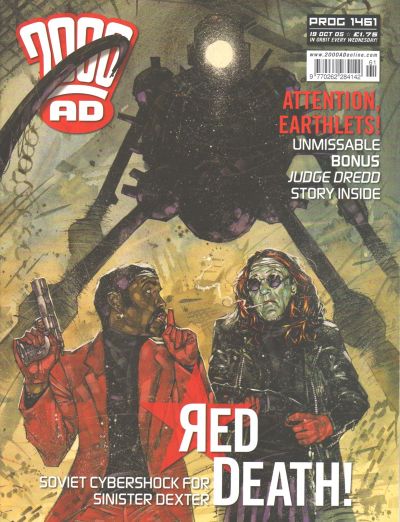 Cover for 2000 AD (Rebellion, 2001 series) #1461