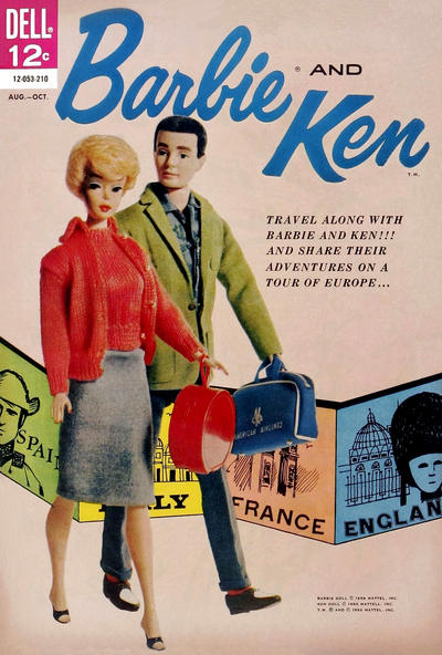 Cover for Barbie and Ken (Dell, 1962 series) #2
