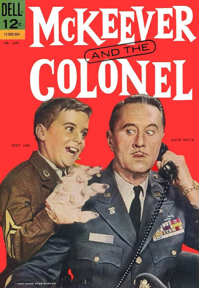 Cover for McKeever and the Colonel (Dell, 1963 series) #1