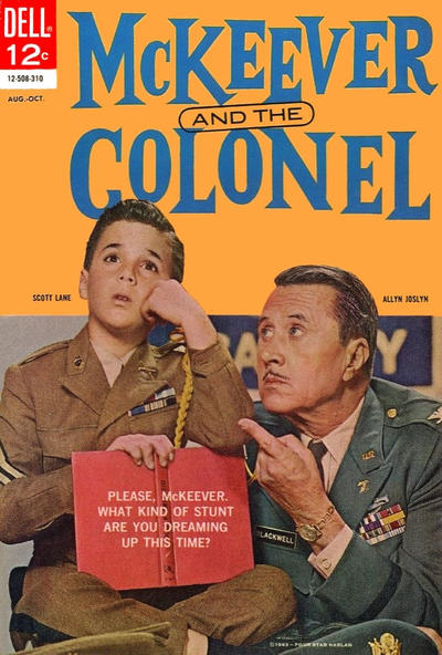 Cover for McKeever and the Colonel (Dell, 1963 series) #3