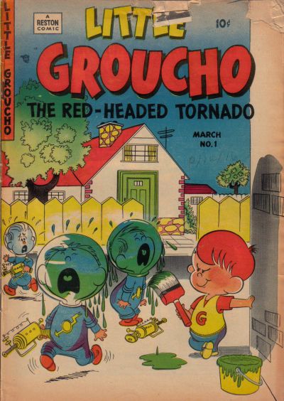 Cover for Little Groucho (Reston Publications, 1955 series) #1