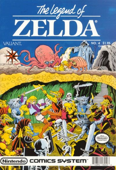 Cover for Link: The Legend of Zelda (Acclaim / Valiant, 1990 series) #4
