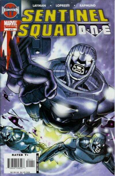 Cover for Sentinel Squad O*N*E (Marvel, 2006 series) #1