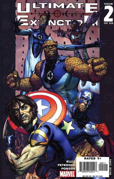 Cover for Ultimate Extinction (Marvel, 2006 series) #2