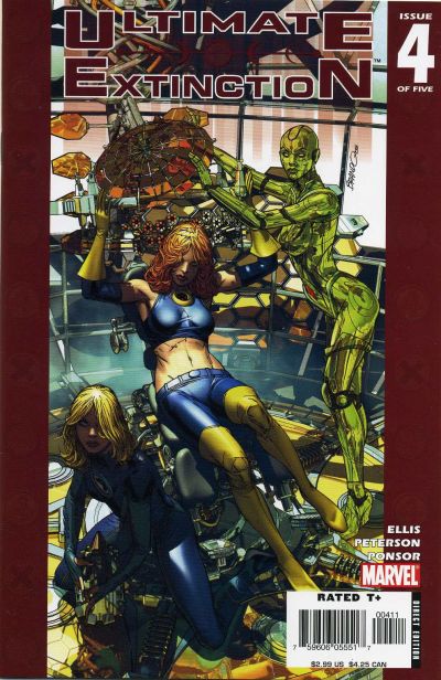 Cover for Ultimate Extinction (Marvel, 2006 series) #4