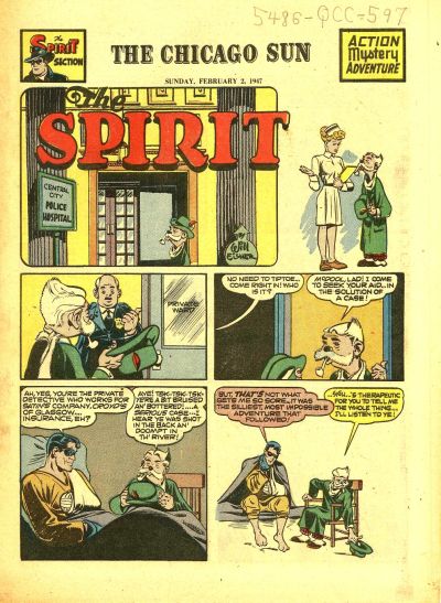 Cover for The Spirit (Register and Tribune Syndicate, 1940 series) #2/2/1947
