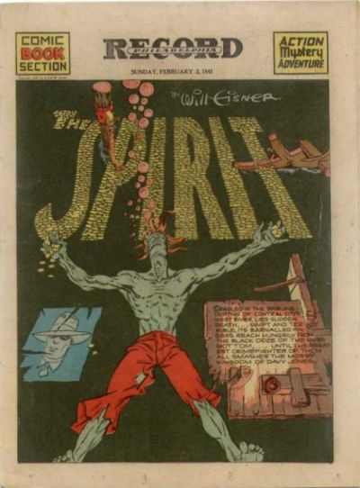 Cover for The Spirit (Register and Tribune Syndicate, 1940 series) #2/2/1941