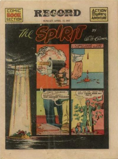 Cover for The Spirit (Register and Tribune Syndicate, 1940 series) #4/13/1941