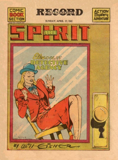 Cover for The Spirit (Register and Tribune Syndicate, 1940 series) #4/27/1941