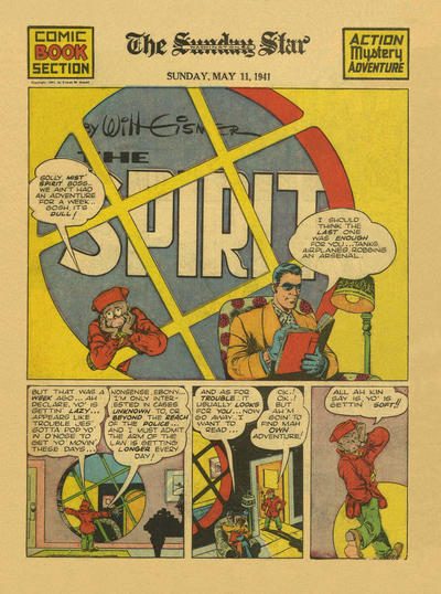 Cover for The Spirit (Register and Tribune Syndicate, 1940 series) #5/11/1941