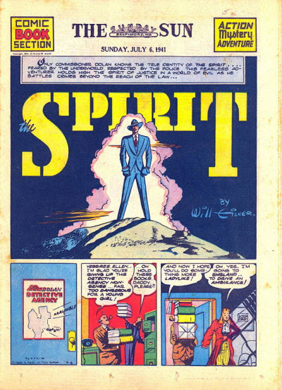 Cover for The Spirit (Register and Tribune Syndicate, 1940 series) #7/6/1941