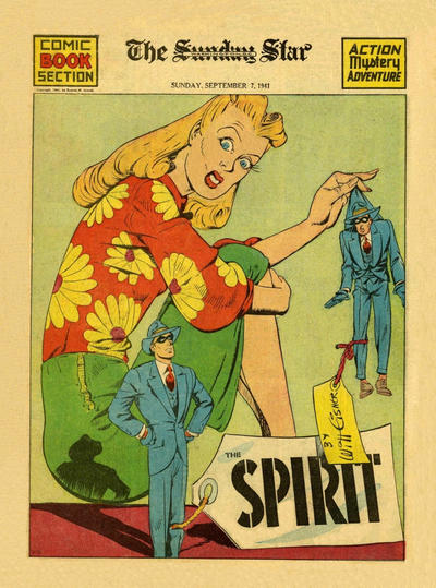 Cover for The Spirit (Register and Tribune Syndicate, 1940 series) #9/7/1941