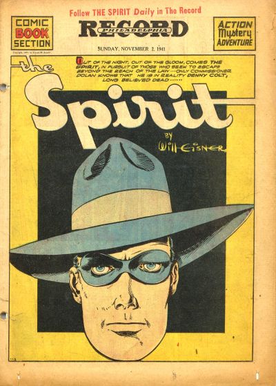Cover for The Spirit (Register and Tribune Syndicate, 1940 series) #11/2/1941