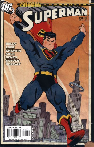 Cover for Superman (DC, 1987 series) #226 [Direct Sales]