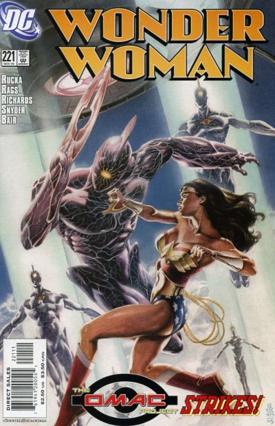 Cover for Wonder Woman (DC, 1987 series) #221 [Direct Sales]
