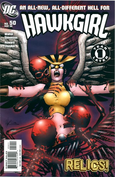 Cover for Hawkgirl (DC, 2006 series) #50 [First Printing]