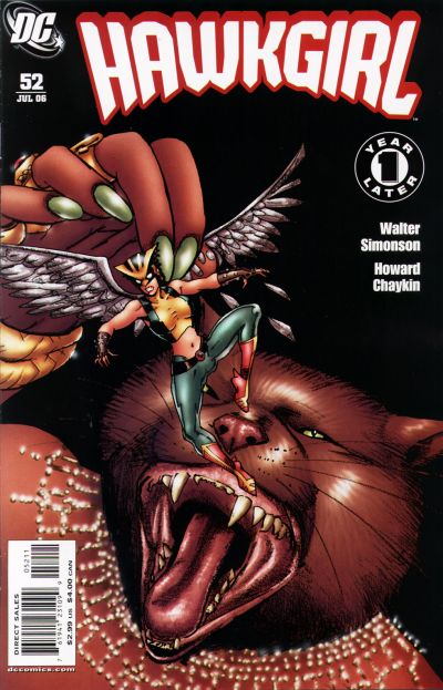 Cover for Hawkgirl (DC, 2006 series) #52
