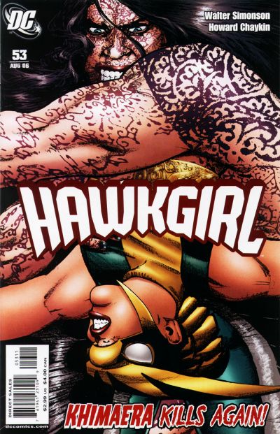Cover for Hawkgirl (DC, 2006 series) #53