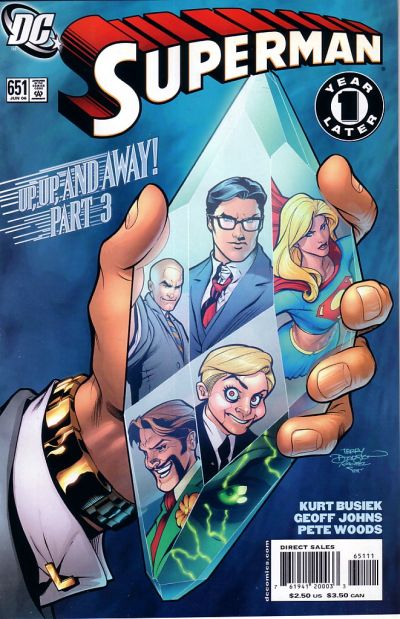 Cover for Superman (DC, 2006 series) #651 [Direct Sales]