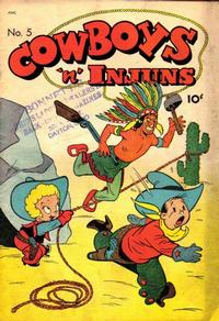 Cover Thumbnail for Cowboys 'n' Injuns (Magazine Enterprises, 1946 series) #5