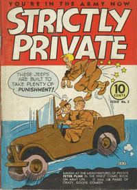 Cover Thumbnail for Strictly Private (Eastern Color, 1942 series) #2