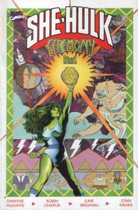 Cover for The Sensational She-Hulk in Ceremony (Marvel, 1989 series) #1