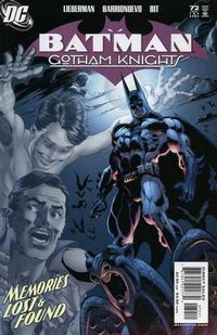 Cover for Batman: Gotham Knights (DC, 2000 series) #72 [Direct Sales]