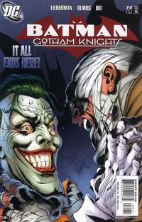 Cover for Batman: Gotham Knights (DC, 2000 series) #74 [Direct Sales]