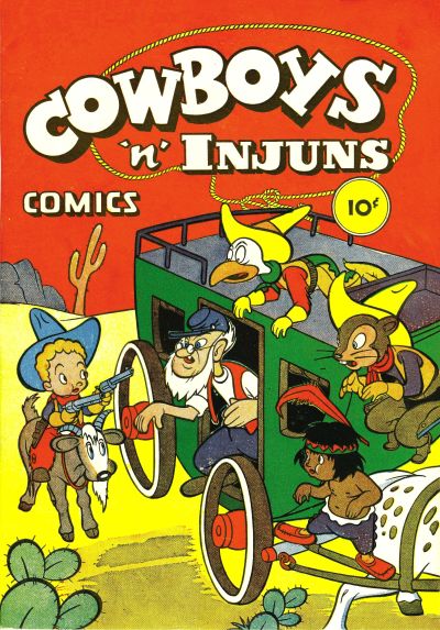 Cover for Cowboys 'n' Injuns (Magazine Enterprises, 1946 series) #1