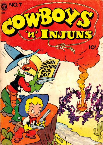 Cover for Cowboys 'n' Injuns (Magazine Enterprises, 1946 series) #7 [A-1 #41]