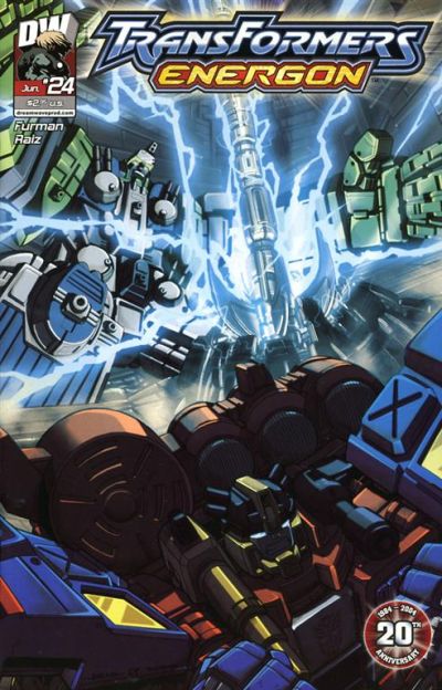 Cover for Transformers Energon (Dreamwave Productions, 2004 series) #24