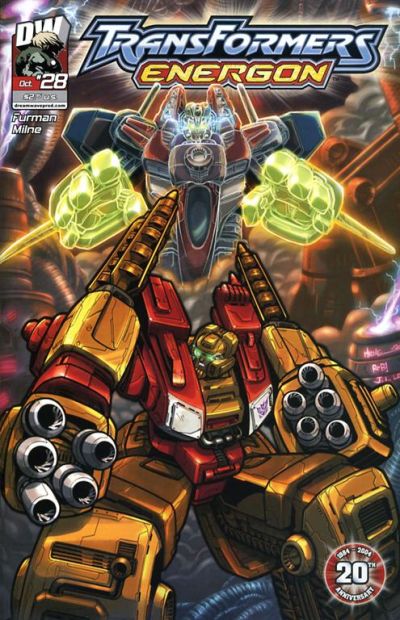 Cover for Transformers Energon (Dreamwave Productions, 2004 series) #28