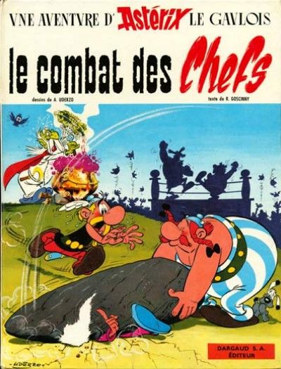 Cover for Astérix (Dargaud, 1961 series) #7 - Le combat des chefs
