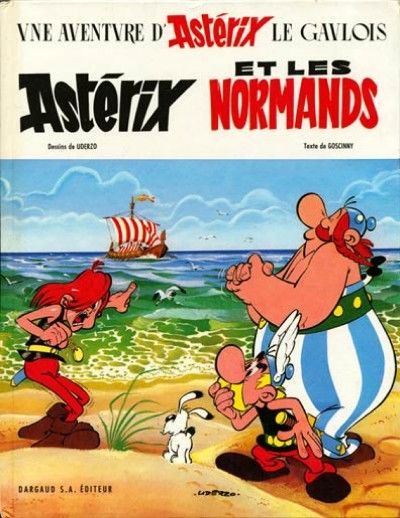 Cover for Astérix (Dargaud, 1961 series) #9 - Astérix et les Normands