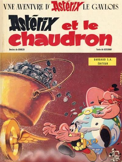 Cover for Astérix (Dargaud, 1961 series) #13 - Astérix et le chaudron [1975 printing]