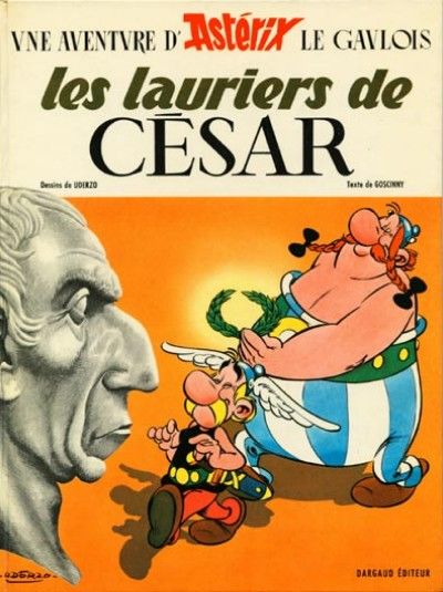 Cover for Astérix (Dargaud, 1961 series) #18 - Les lauriers de César