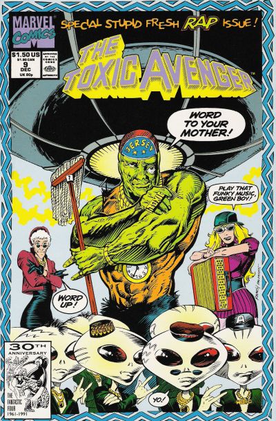 Cover for Toxic Avenger (Marvel, 1991 series) #9