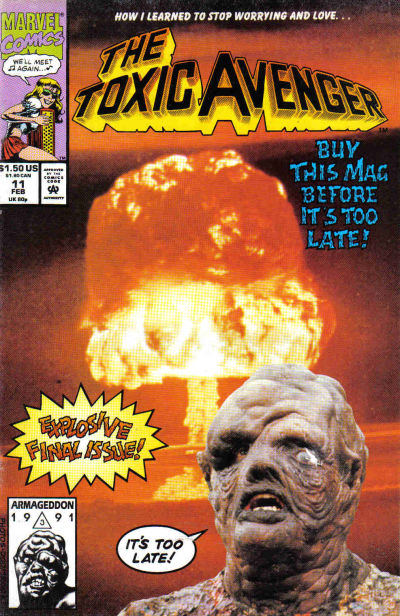 Cover for Toxic Avenger (Marvel, 1991 series) #11