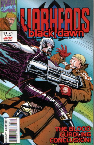 Cover for Warheads: Black Dawn (Marvel, 1993 series) #2
