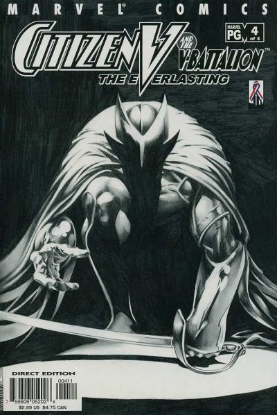 Cover for Citizen V and the V-Battalion: The Everlasting (Marvel, 2002 series) #4